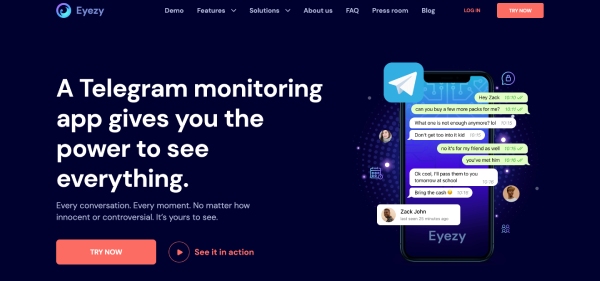 A Telegram monitoring app gives you the power to see everything.