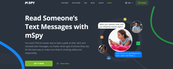 Read Someone’s Text Messages with mSpy
